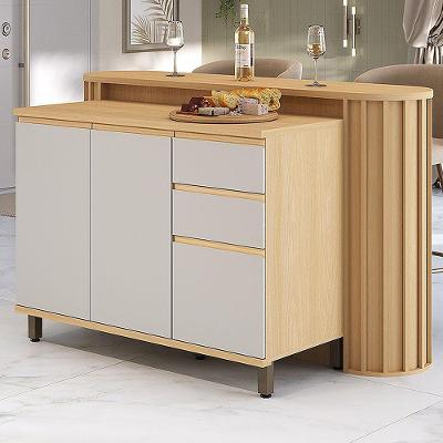 Bancada De Cozinha Com Balcão 164cm Aura