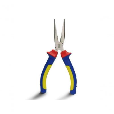 Alicate de Bico Longo HK-700 em Aço Carbono Niquelado com Isolação 1000V Prata Hikari