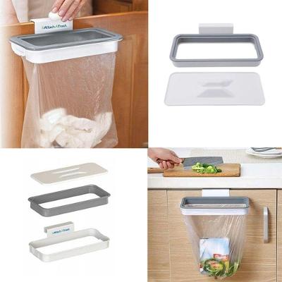 Lixeira De Cozinha Com Tampa Portatil Para Porta Cesto