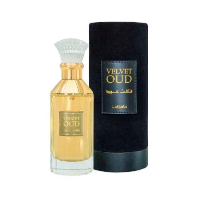 Perfume Velvet Oud Lattafa Eau De Parfum Masculino 100ml