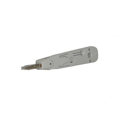 Alicate de Inserção Punch Down HK-307 para Conectar e Cortar Fios em Módulos RJ11 e RJ45 Hikari