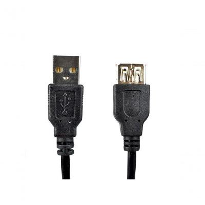 Cabo Extensor USB 2.0 C-007 3M com Filtro Contra Oscilações e Interferências Preto Evus