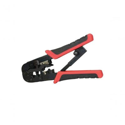 Alicate de Crimpar HK-303 3 em 1 para Crimpar, Cortar e Decapar Conectores RJ-45 RJ-12 RJ-11 Hikari
