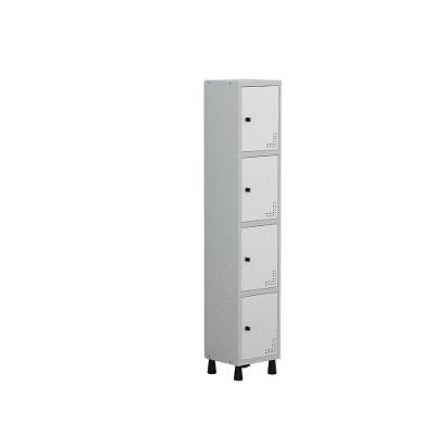 Roupeiro Aço Linha Light 4 Portas - Gr301-4 Cinza-branco