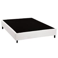 Cama Box Base Viúva Universal Courano White (128x188x20) - Costa Rica - 1