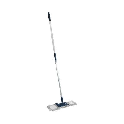 Conjunto Super Mop De Microfibra 60cm Com Cabo Telescópico De 1,40m E Refil
