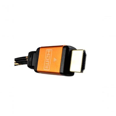 Cabo HDMI C-050 4K com Pontas Banhadas a Ouro e Alta Fidelidade Preto Evus