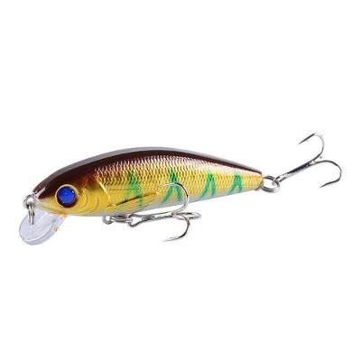 Isca De Pesca Plástico Abs Formato Peixe Imita Presa Resistente Dourada