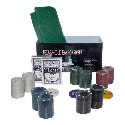 Poker Profissional Chips Jogo Com 200 Fichas
