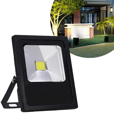 Refletor Led Holofote 30w Bivolt Resistente Chuva Pó Luz Branca Branco Frio