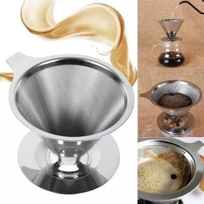 Coador De Cafe Aço Inox Reutilizavel Ecologico | Mais Sabor, Sem Papel, Sem Desperdício - Tamanho Grande