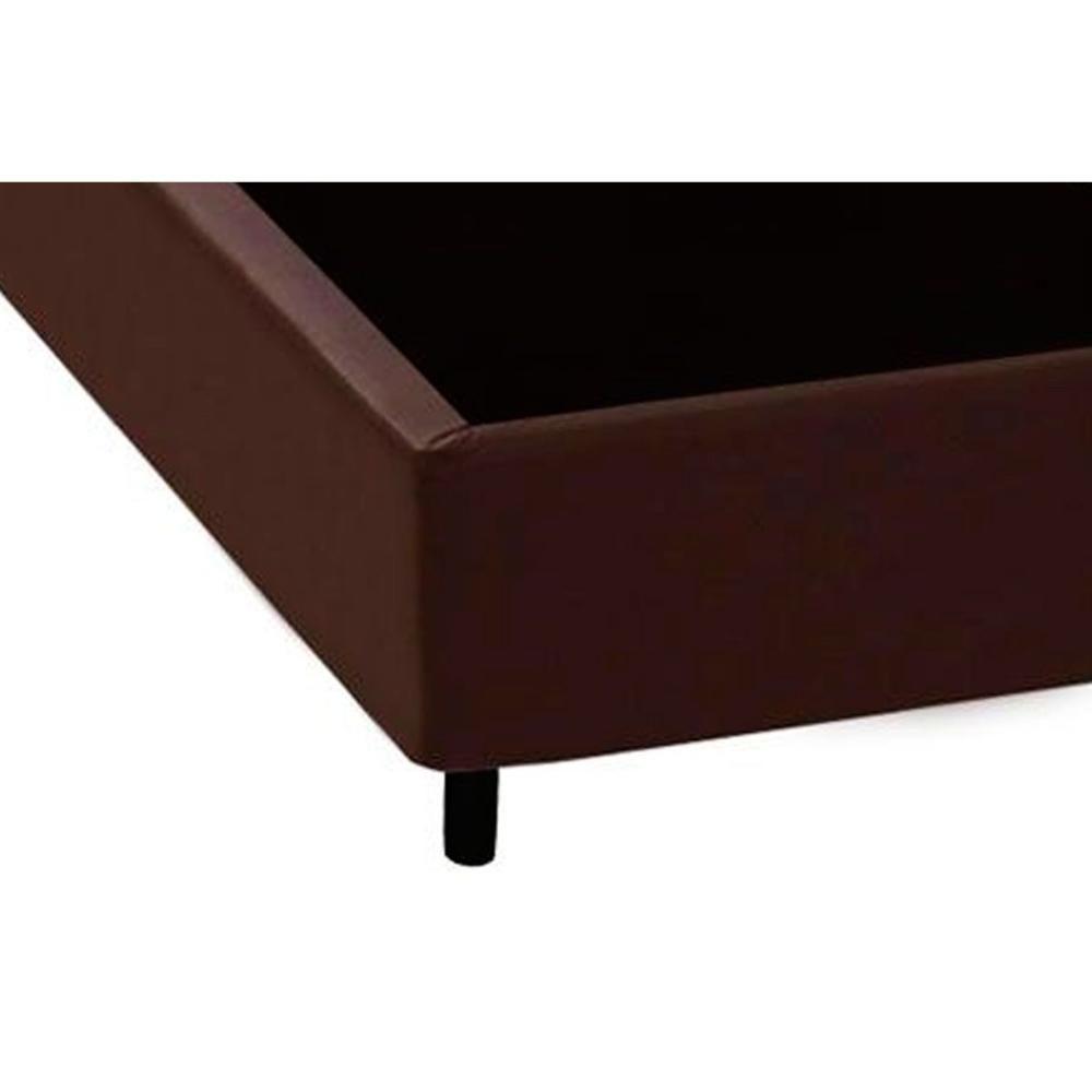 Cama Box Base Solteiro Universal Courano Brown (96x203x20) - Costa Rica - 2