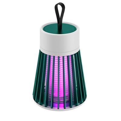 Repelente Armadilha Eletrica Mata Mosquitos Pernilongos Silencioso Abajur Led Uv Usb Verde