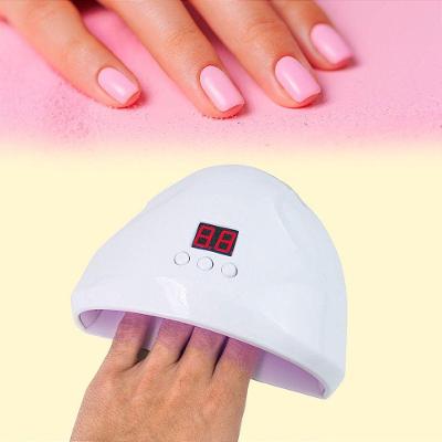 Cabine Led Uv Usb C- Lixa Eletrica Portatil Kit Manicure 2 Em 1