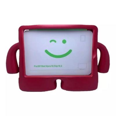 Capa Infantil Bracinho Compatível Para Ipad Mini 1/2/3/4 Vermelho,anti Imapcto,eva, Emborrachada, Leve