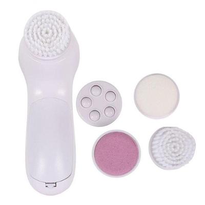 Massageador Facial 5 Em 1 Limpeza Pele Esfoliante Portatil Beleza Rosa