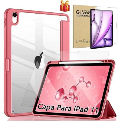 Capa Ipadd 11 Geração 2025 (a16) 11, Compatível Ipadd 10th De 10,9, Com Suporte Compativel Pencil Pencil E Despertar/s
