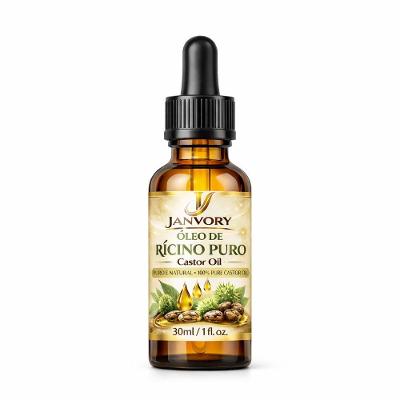 Óleo De Rícino Puro 100% Natural