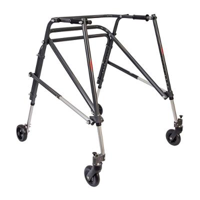 Andador Posterior De Alumínio Com 4 Rodas Mercur - G