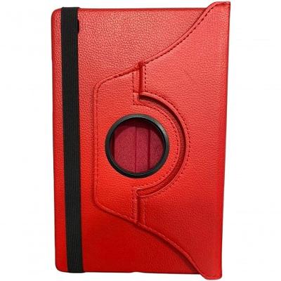 Capa Capinhacapa Case Giratoria Compativel Samsung Galaxy Tab Tab S10 Fe 10.9 S9 Fe 10.9 Tab S9 11 Vermelha