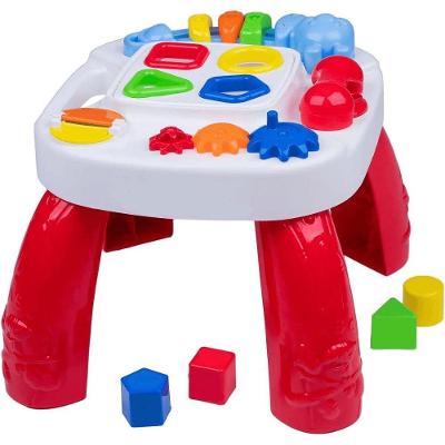 Mesa de Atividades Infantil Play Time com Recursos Interativos para Coordenação Motora Cotiplás