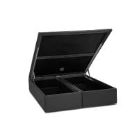 Cama Box Baú Queen Universal Suede Gray (158x198x35) - Ortobom - 1