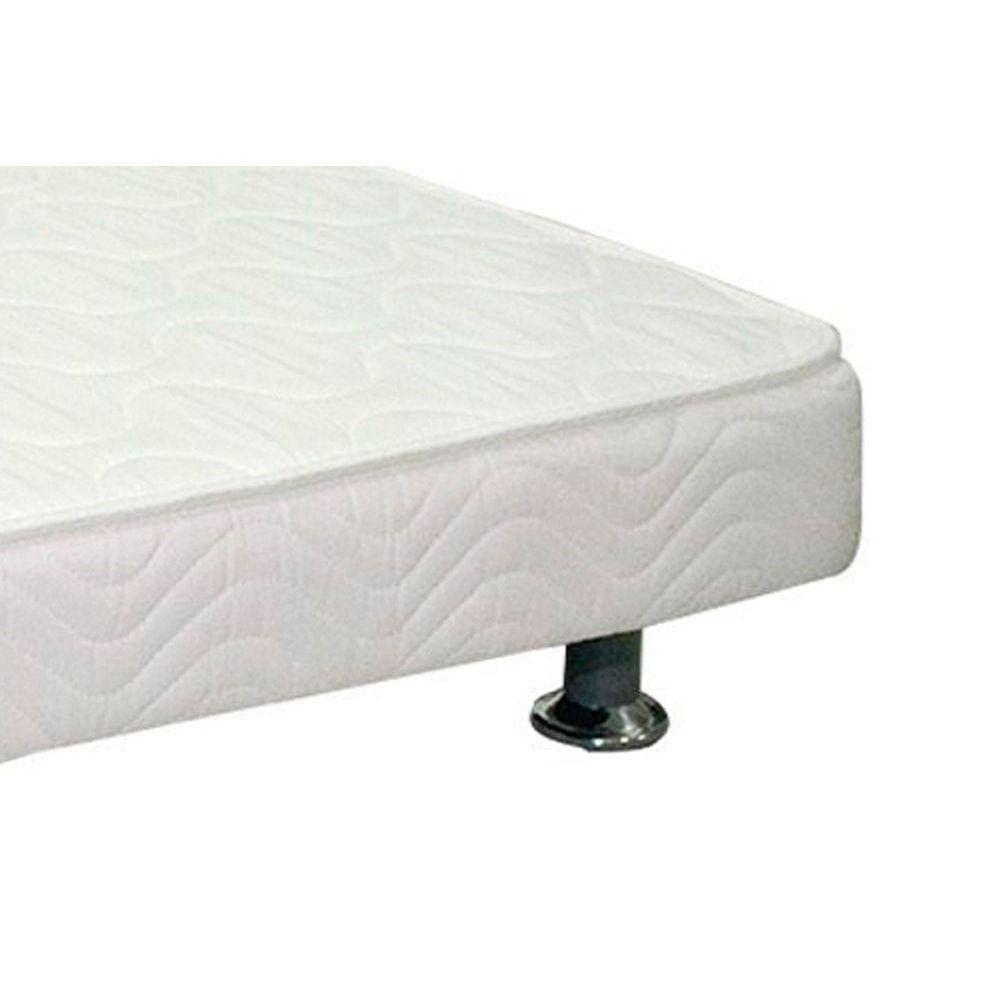 Cama Box Baú c/Auxiliar Solteiro Universal Courano White (88x188) - Ortobom - 5