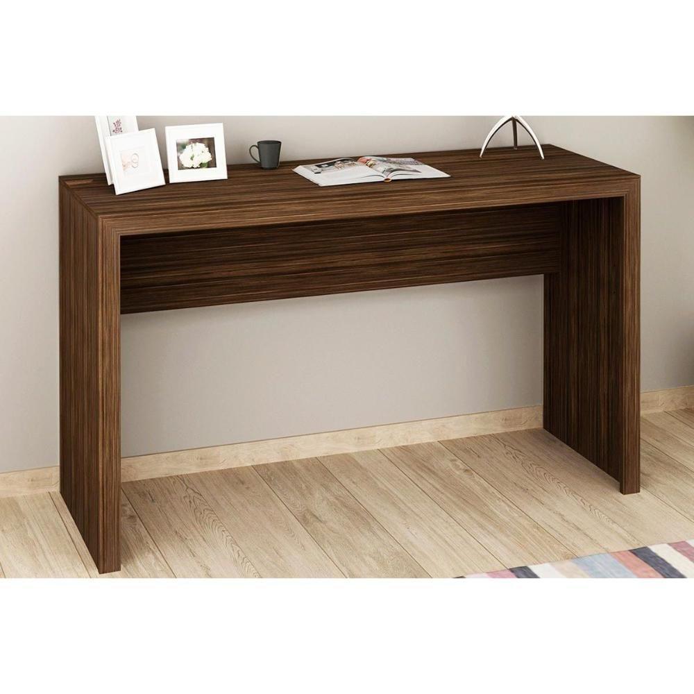 Mesa de Computador Solteiro ME4135 Nogal - Tecno Mobili - 1