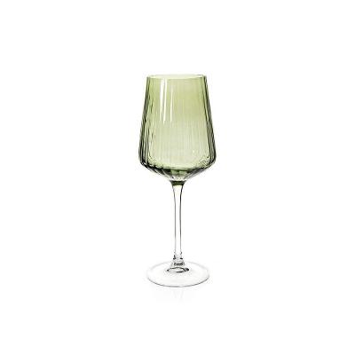Taça Copa E Cia Lustro Verde - Vinho/água 560ml