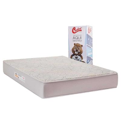 Colchão King Espuma Visco Gel Molas Vitagel Max Caixa 193x203x25cm para Base Box Colchões Castor