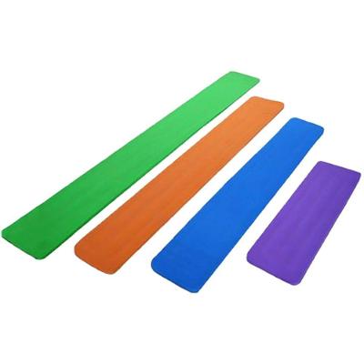 Tala de Imobilização Marimar Órtese Tala Fácil sem Velcro Eva Azul Tamanho P 53x8cm