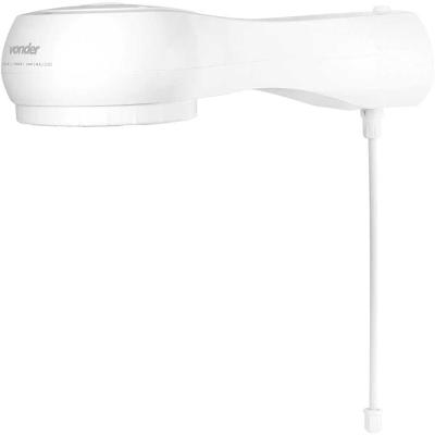 Chuveiro Eletrônico Vonder 7500W com Haste de Comando Branco Resistência Elétrica 220V