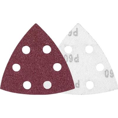 Lixa Triangular com Costado em Pluma Grão 60 90mm para Lixadeira Multifuncional Vonder