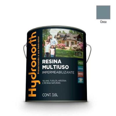Resina Solvente Color Multiuso Cinza 3 e 6 l Secagem Rápida Hydronorth