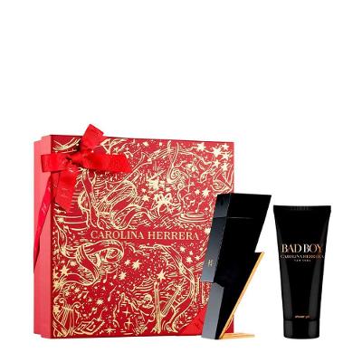 Kit Carolina Herrera Bad Boy Masculino - Eau De Toilette 100ml + Shower Gel 100ml