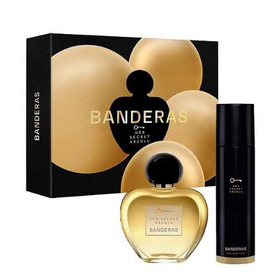 Kit Banderas Her Secret Absolut Feminino - Edp 80ml + Deo 150ml