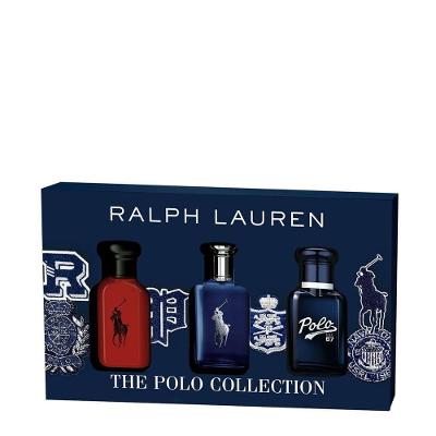 Kit Ralph Lauren The Polo Collection Masculino - Blue Edt 25ml + Red Edt 25ml + 67 Edt 25ml