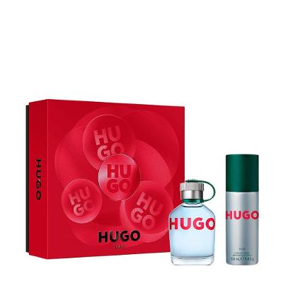 Kit Hugo Man Masculino - Eau De Toilette 75ml + Desodorante 150ml