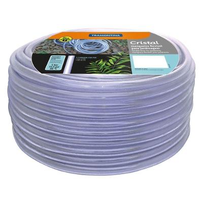 Mangueira Cristal Tramontina 11,5 Mm X 2,5 Mm 50 Metros 1 Camada Para Irrigação Jardim E Horta