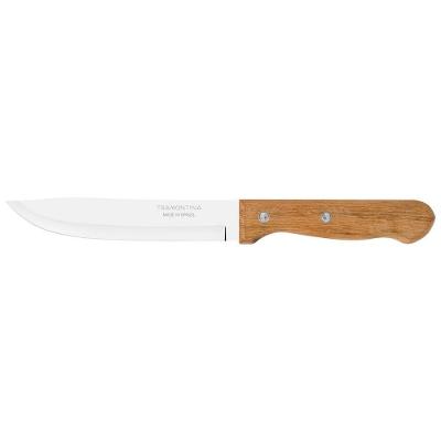 Faca Para Cozinha Tramontina Dynamic 6 Polegadas Aço Inox Cabo Madeira Natural