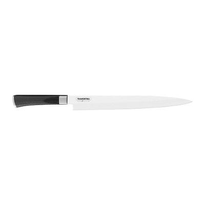 Faca Sashimi 12 Tramontina Evolution Aço Damasco Cabo Fibra De Carbono 43,3 X 3,5 X 2,2 Cm