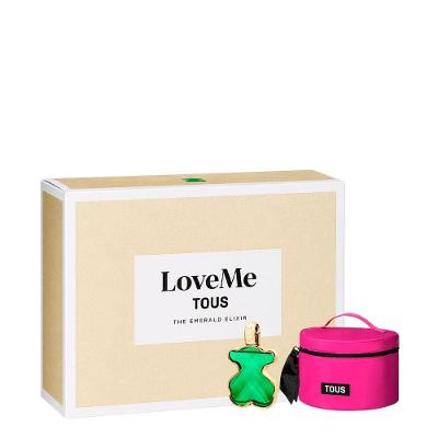 Kit Tous Loveme The Emerald Elixir Feminino - Parfum 90ml + Necessaire