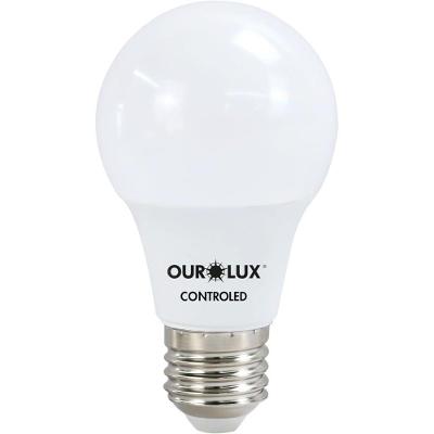 Lâmpada LED 9W 2700K com Sensor de Luminosidade Base E27 100~240V 20484 Ourolux