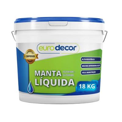 Manta Líquida Impermeabilizante Acrílica 03.01.02.0012 18kg Branco Eurodecor