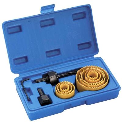Kit de Serras Copo de Aço Cromado 19 a 64mm 11 Peças 8736 com Estojo Brasfort