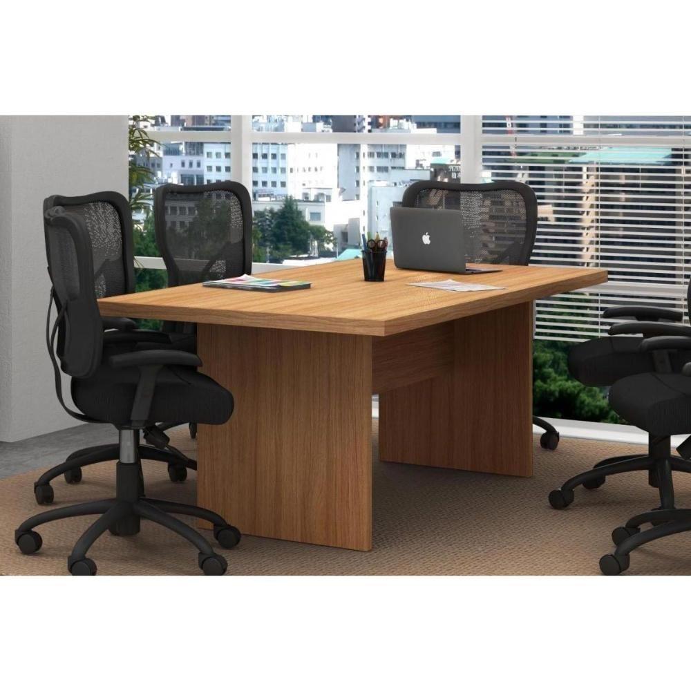 Mesa de Escritório ME4119 Amêndoa - Tecno Mobili - 2