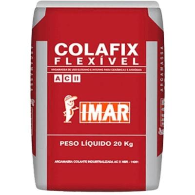 Argamassa Colante Flexível Ac2 Colafix Pac05 Cinza para Assentamento de Cerâmicas Quartzolit