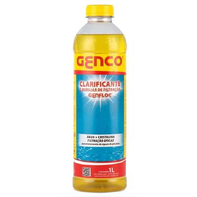 Clarificante e Auxiliar de Filtração Líquido Genfloc 1L 459014 Genco