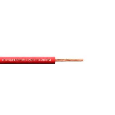 Cabo Flexicom de Cobre 2,5mm 750V 100m Vermelho 1150506401 Cobrecom