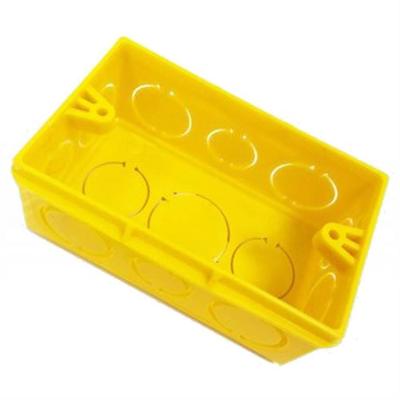 Caixa de Luz Tigreflex 4x2 33.04.353.8 Amarelo para Eletrodutos Tigre
